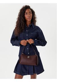 DKNY Torebka R423AE54 Bordowy. Kolor: czerwony. Materiał: skórzane #5