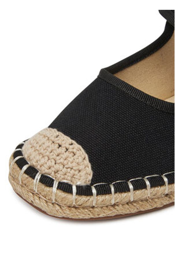 DeeZee Espadryle Q88-512-1 Czarny. Kolor: czarny. Materiał: materiał