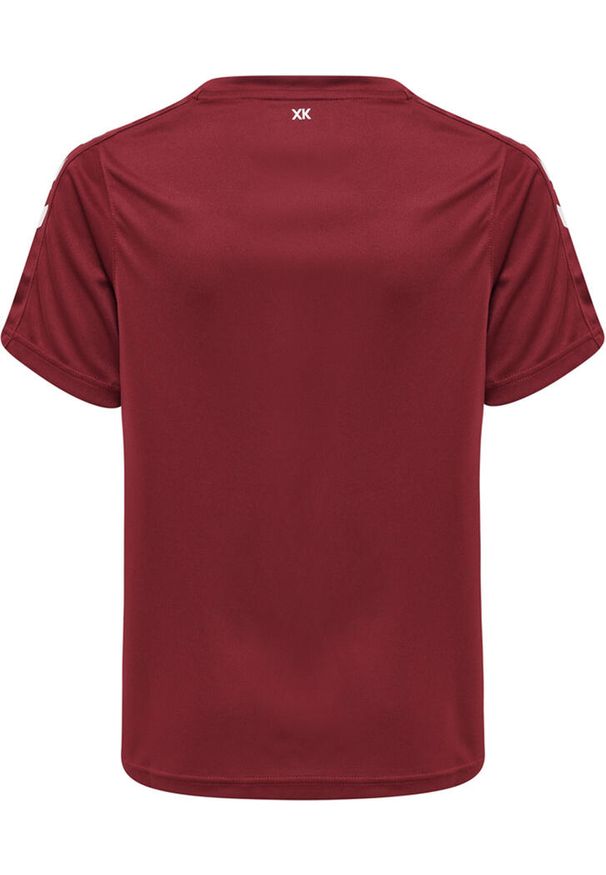 Koszulka dziecięca Hummel hmlCORE XK. Kolor: czerwony, wielokolorowy, brązowy. Materiał: tkanina. Sport: piłka nożna