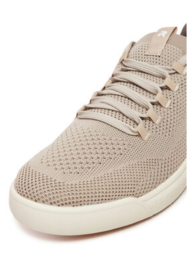 Rieker Sneakersy U1103-62 Szary. Kolor: szary. Materiał: materiał