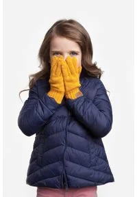 Rękawiczki dziecięce PaMaMi - Miodowy. Kolor: pomarańczowy. Materiał: poliamid, akryl. Sezon: zima #2