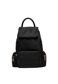Guess - GUESS Czarny plecak Backbag. Kolor: czarny. Materiał: poliester #4