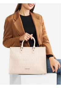 Nine West Torebka LX10044 Beżowy. Kolor: beżowy #1