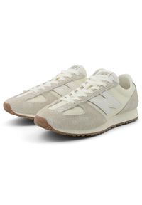 Buty unisex New Balance U471KAB – beżowe. Kolor: beżowy. Materiał: zamsz, materiał, syntetyk. Szerokość cholewki: normalna. Wzór: jodełka. Sezon: lato #6