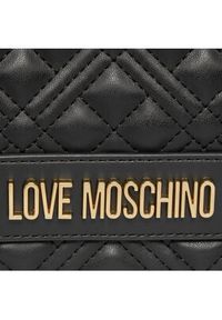 Love Moschino - LOVE MOSCHINO Plecak JC4015PP1ILA0000 Czarny. Kolor: czarny. Materiał: skóra #4
