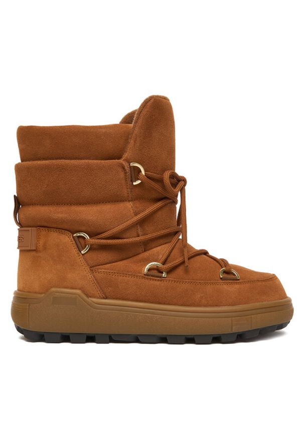 Bogner Śniegowce Chamonix S 11 D 22546734 Brązowy. Kolor: brązowy. Materiał: skóra