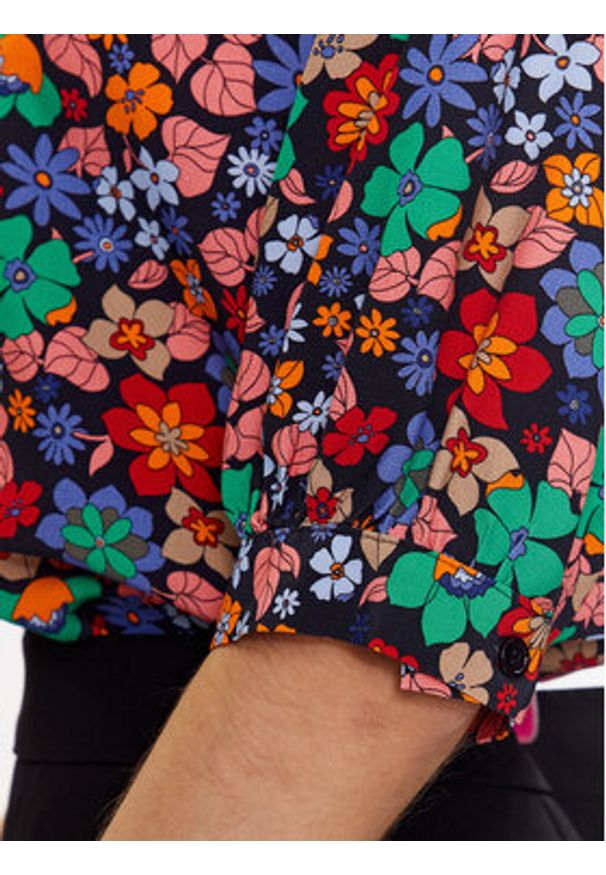 Seidensticker Bluzka 60.134672 Kolorowy Regular Fit. Materiał: wiskoza. Wzór: kolorowy