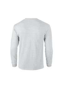 GILDAN - Koszulka Z Długim Rękawem Dla Dorosłych Unisex Ultra Cotton Blend. Kolor: wielokolorowy, fioletowy, szary. Długość rękawa: długi rękaw. Długość: długie