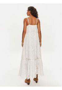 YAS Sukienka letnia Luma 26032686 Biały Regular Fit. Kolor: biały. Materiał: bawełna. Sezon: lato #3