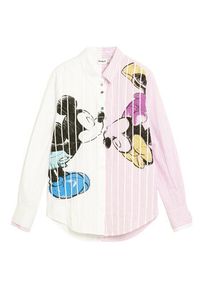 Desigual Koszula Lovit Disney 26SWCW19 Kolorowy Regular Fit. Materiał: bawełna. Wzór: motyw z bajki, kolorowy #4