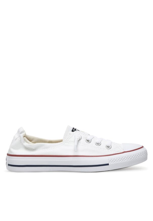 Converse Trampki Chuck Taylor All Star Shoreline Slip 537084C Biały. Kolor: biały. Materiał: materiał