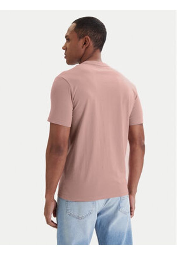 Napapijri T-Shirt Salis NP0A4H8D Różowy Regular Fit. Kolor: różowy. Materiał: bawełna