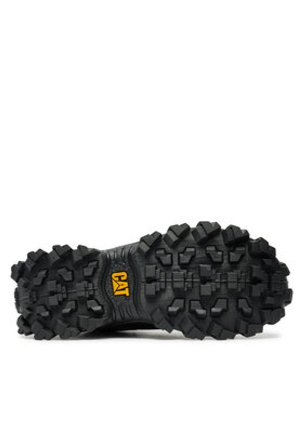 CATerpillar Trapery Intruder Galosh 2.0 Mid WP P111559 Czarny. Kolor: czarny. Materiał: skóra