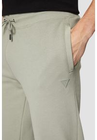 Guess - GUESS Zielone męskie spodnie Aldwin, Rozmiar L. Kolor: zielony #6