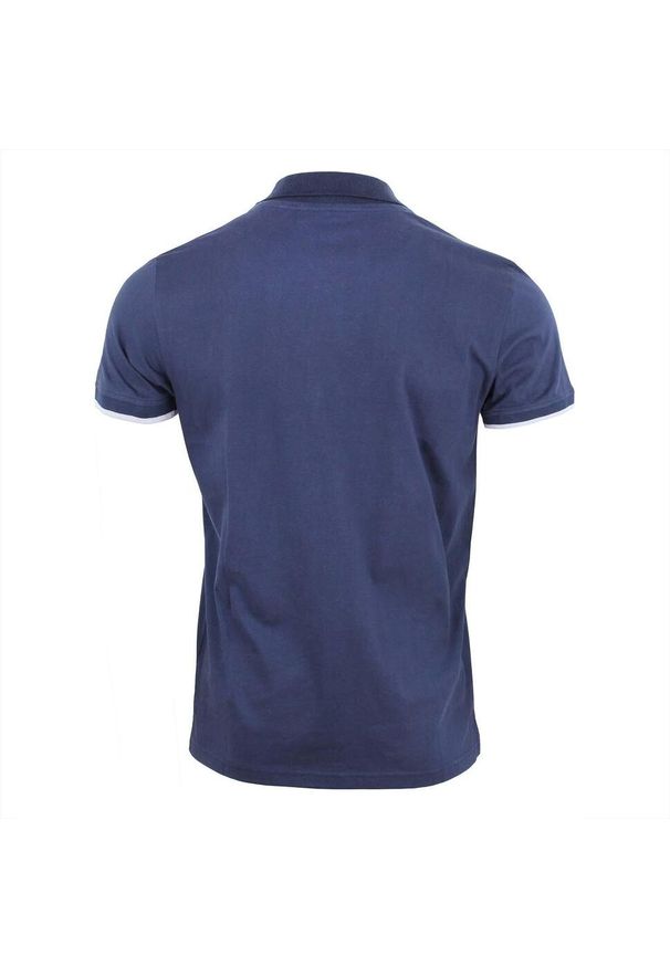 PEAK MOUNTAIN - Polo Peak Mountain Ceroce. Typ kołnierza: polo. Kolor: wielokolorowy, niebieski, szary. Długość rękawa: krótki rękaw. Długość: krótkie. Wzór: jednolity. Sezon: lato