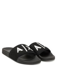 Armani Exchange Klapki XUP001 XV820 S277 Czarny. Kolor: czarny. Materiał: materiał #5