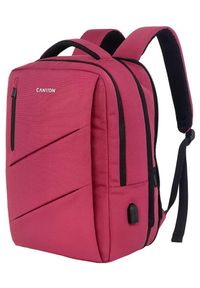 CANYON - Canyon BPE-5 15.6'' różowy. Kolor: różowy. Materiał: materiał. Wzór: paski. Styl: casual, elegancki #4