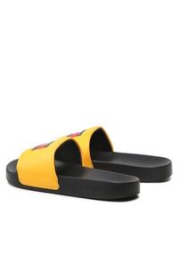 Tommy Jeans Klapki Pool Slide EN0EN02063 Żółty. Kolor: żółty. Materiał: skóra #3