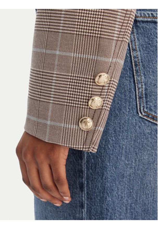 Guess Kurtka przejściowa W6RL55 WL442 Beżowy Regular Fit. Kolor: beżowy. Materiał: syntetyk, wiskoza