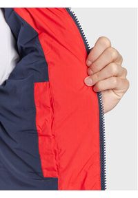 Tommy Jeans Kurtka puchowa Essential DM0DM15447 Czerwony Regular Fit. Kolor: czerwony. Materiał: syntetyk