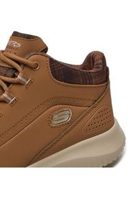 skechers - Skechers Sneakersy Just Chill 12918/CSNT Brązowy. Kolor: brązowy. Materiał: skóra #4