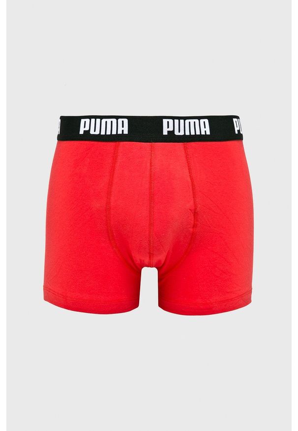 Puma - Bokserki (2-Pack). Kolor: czarny