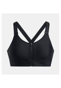 Biustonosz treningowy Under Armour Infinity High Zip 2.0. Kolor: czarny. Sport: fitness