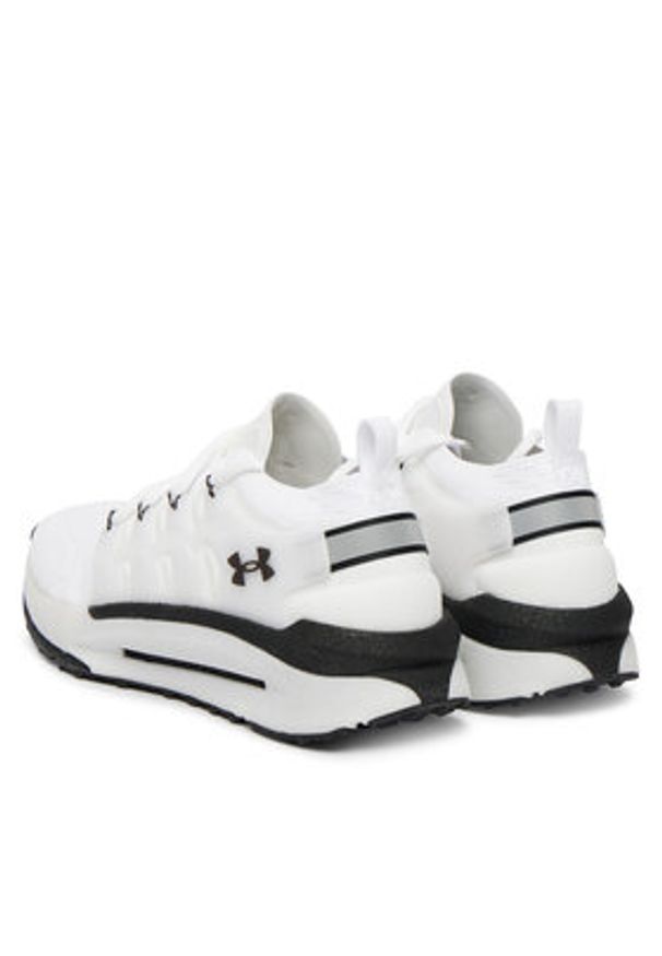 Under Armour Sneakersy UA Phantom X 6007183 100 Biały. Kolor: biały. Materiał: materiał