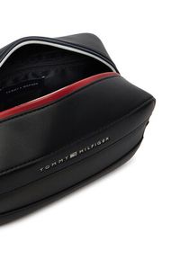 TOMMY HILFIGER - Tommy Hilfiger Kosmetyczka Th Foundation Washbag AM0AM14161 Czarny. Kolor: czarny. Materiał: skóra #4