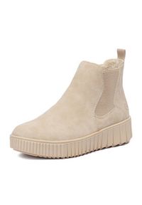 Rieker Botki CEO-Y6151-63 Beżowy. Kolor: beżowy. Materiał: materiał, syntetyk #7