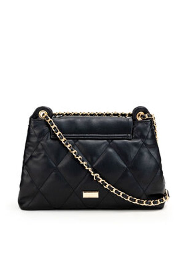Monnari Torebka TORIMP0-24Z-BAG4150-K020D000 Czarny. Kolor: czarny. Materiał: skórzane