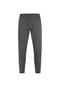 Spodnie do biegania Jako Power. Kolor: wielokolorowy, szary, brązowy. Materiał: dresówka. Sport: piłka nożna #1