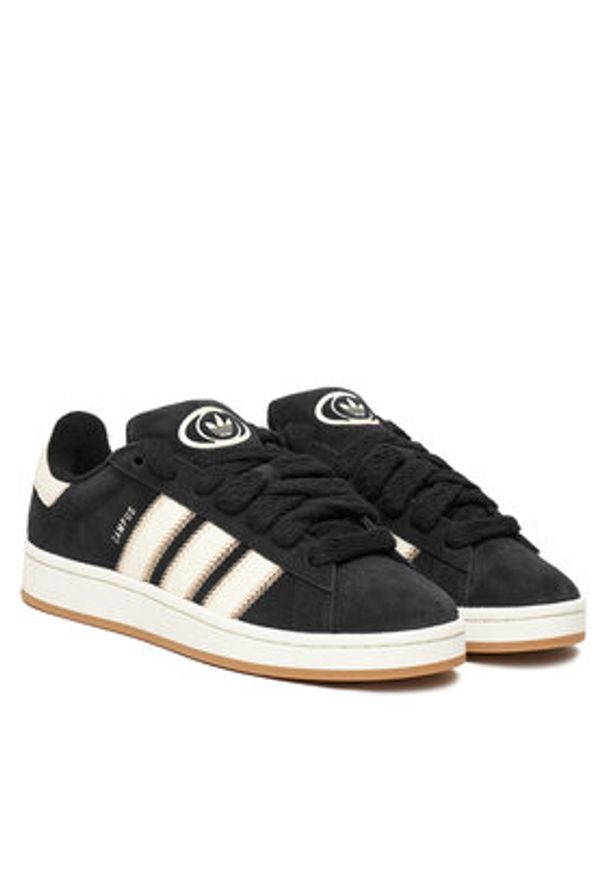 Adidas - adidas Sneakersy Campus 00S JQ5806 Czarny. Kolor: czarny. Materiał: skóra, zamsz. Model: Adidas Campus