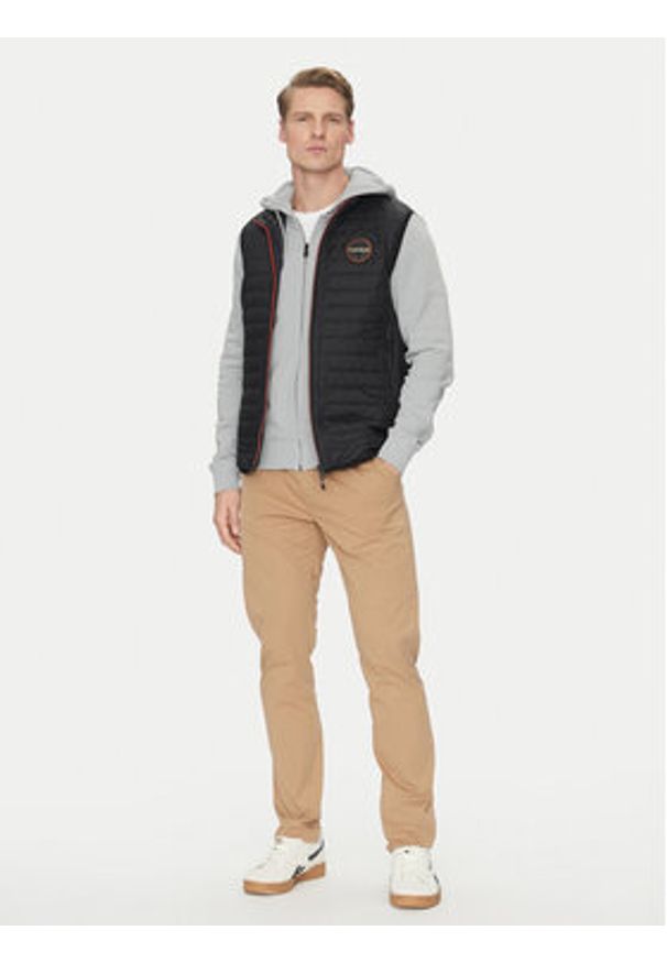 Napapijri Kamizelka NP0A4ICR9411 Czarny Regular Fit. Kolor: czarny. Materiał: syntetyk. Długość rękawa: bez rękawów