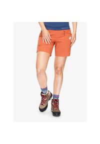 Spodenki turystyczne damskie Mammut Aenergy Light SO Shorts. Kolor: czerwony. Sport: turystyka piesza