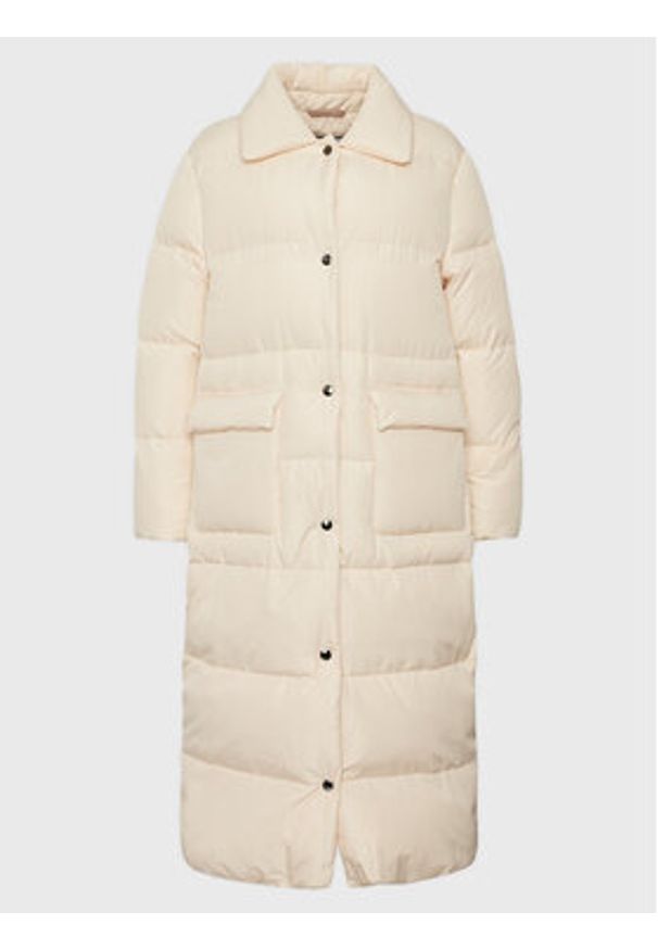 Peserico Easy Kurtka puchowa M24434 Écru Regular Fit. Kolor: kremowy. Materiał: syntetyk. Sezon: zima