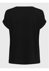 only - ONLY T-Shirt Moster 15106662 Czarny Loose Fit. Kolor: czarny. Materiał: wiskoza #6