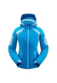 Kurtka narciarska damska Spyder Schatzi Gtx Infinium. Kolor: niebieski. Materiał: poliester. Sezon: zima. Sport: narciarstwo #1