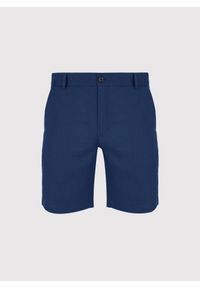 Pako Lorente - PAKO LORENTE - Lniane szorty męskie w kolorze granatowym. Okazja: na co dzień. Kolor: niebieski. Materiał: len. Długość: krótkie. Wzór: gładki. Sezon: lato. Styl: casual #10
