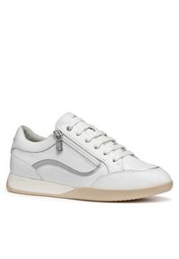 Geox Sneakersy D Maryemy D563BB 085NF C0007 Biały. Kolor: biały. Materiał: skóra #4