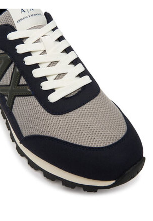 Armani Exchange Sneakersy XM001960 AF19388 MZ256 Szary. Kolor: szary. Materiał: materiał
