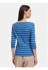 TOMMY HILFIGER - Tommy Hilfiger Bluzka New Cody WW0WW40589 Niebieski Slim Fit. Kolor: niebieski. Materiał: bawełna #5
