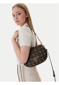 Guess Torebka Emelie Logo HWGP99 28200 Brązowy. Kolor: brązowy. Materiał: skórzane #1