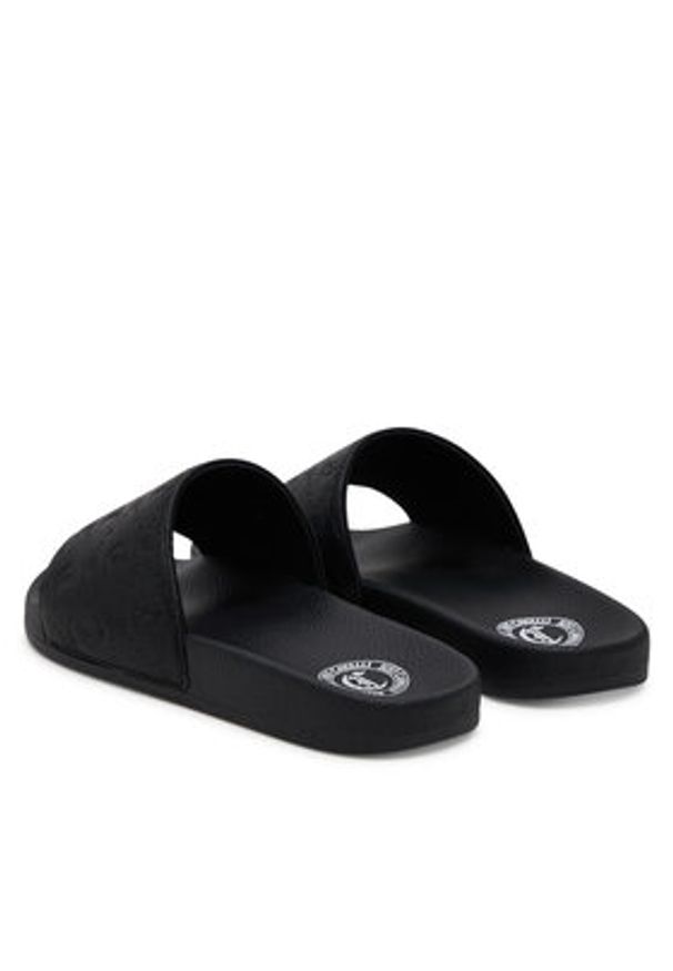 Just Cavalli Klapki 78RA3SZ5 ZSC31 Czarny. Kolor: czarny. Materiał: syntetyk