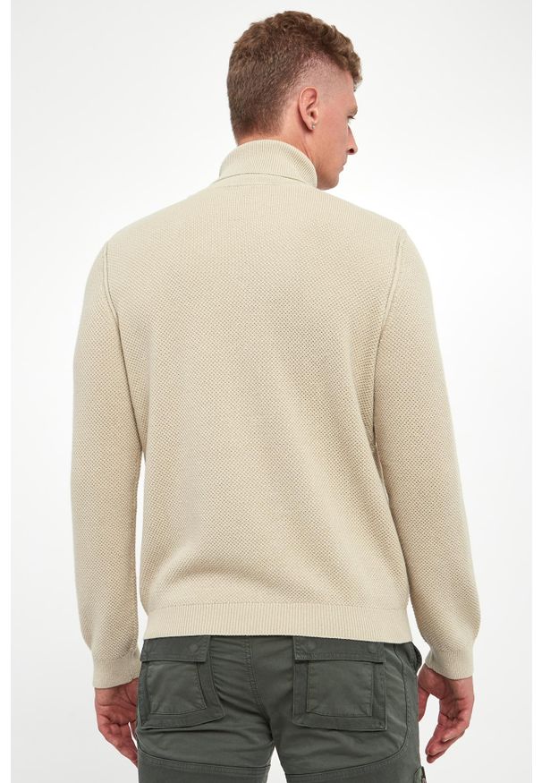 Aeronautica Militare - Golf męski wełniany AERONAUTICA MILITARE. Typ kołnierza: golf. Materiał: wełna