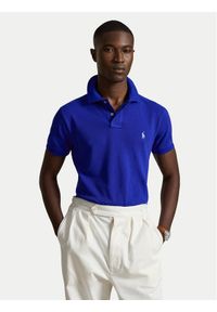 Polo Ralph Lauren Polo 710536856516 Niebieski Regular Fit. Typ kołnierza: polo. Kolor: niebieski. Materiał: bawełna #1