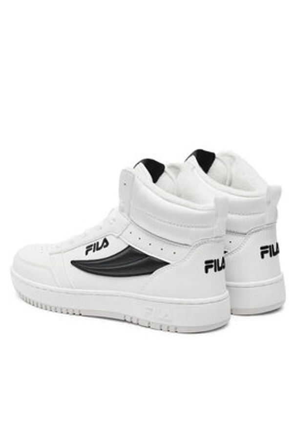 Fila Sneakersy Fila Rega Nf Mid Teens FFT0124.13036 Biały. Kolor: biały. Materiał: skóra