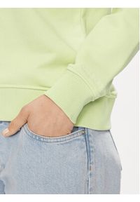 Calvin Klein Jeans Bluza Embro Badge J20J223085 Żółty Regular Fit. Kolor: żółty. Materiał: bawełna