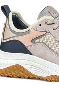Geox Sneakersy D Oliviera + Grip D55VNA 0AS22 CH65Y Beżowy. Kolor: beżowy. Materiał: materiał #6