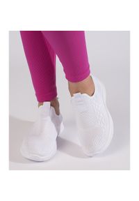 Shelvt Białe buty sportowe damskie wsuwane. Zapięcie: bez zapięcia. Kolor: biały #5
